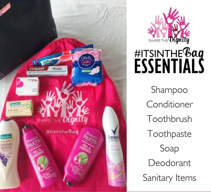 share the dignity bag image