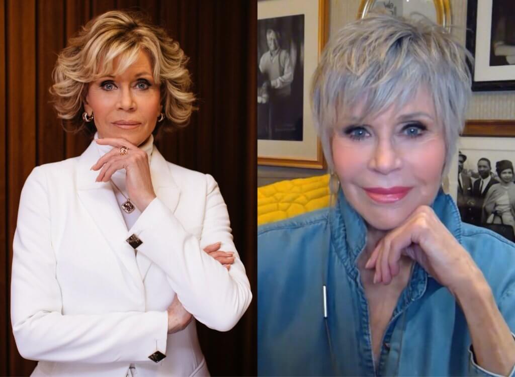Jane Fonda Hair Transformation