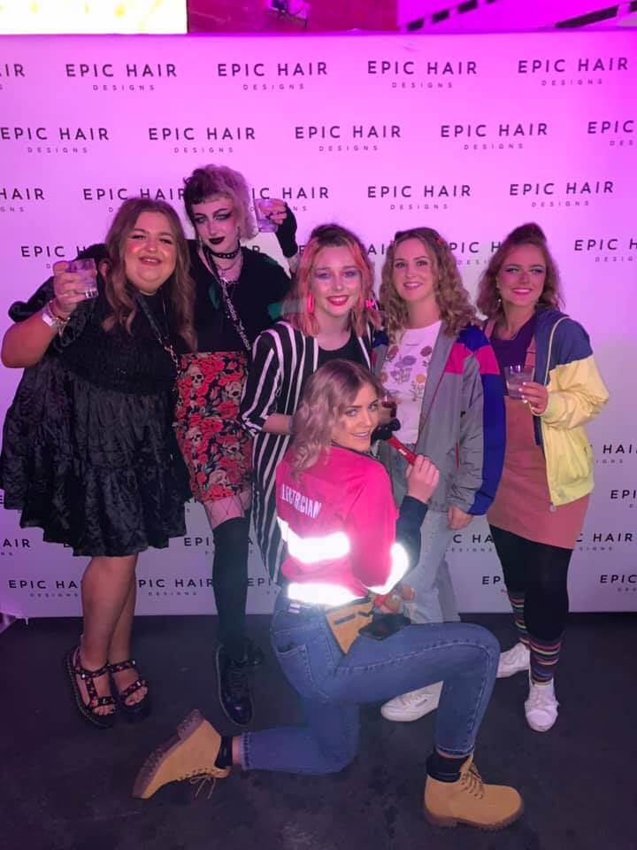 Epic Hair Designs Mid Year Party