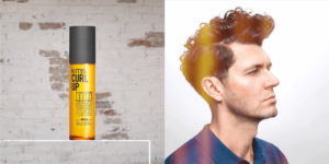 Styling creame for curly hair on men