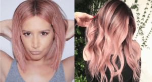 rose gold hair is the hottest hair trend