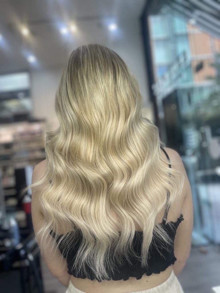 Blonde hair by Epic Hair Designs
