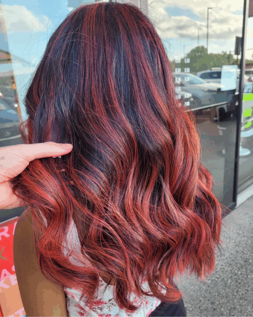 Multi-Dimensional Red - Epic Hair Designs