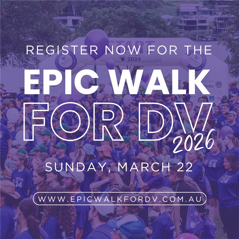 Register for the EPIC WALK FOR DV 2026 with Epic Hair Designs