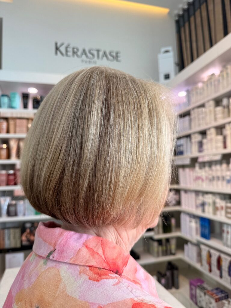 Blonde hair by Hannah